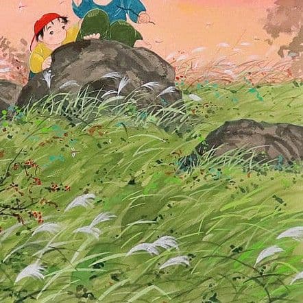 開田風堂「とんぼ取り」 100部限定 シルクスクリーン アートコム証明書