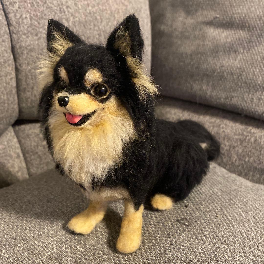 羊毛フェルト　チワワ　犬