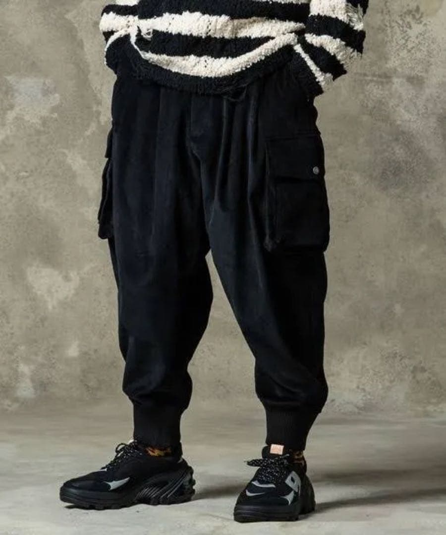 17日迄夏限定価格　コーデュロイディフォームパンツ　サルエルパンツ