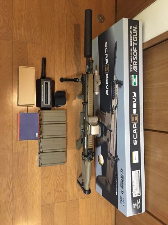 東京マルイ 次世代電動ガン SCAR-H 外装カスタム