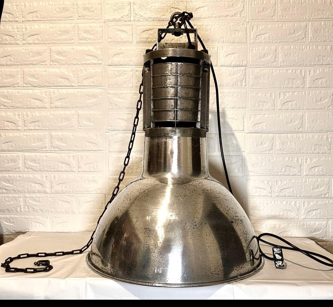 ヴィンテージ インダストリアルランプ　【フランスMAZDA製】