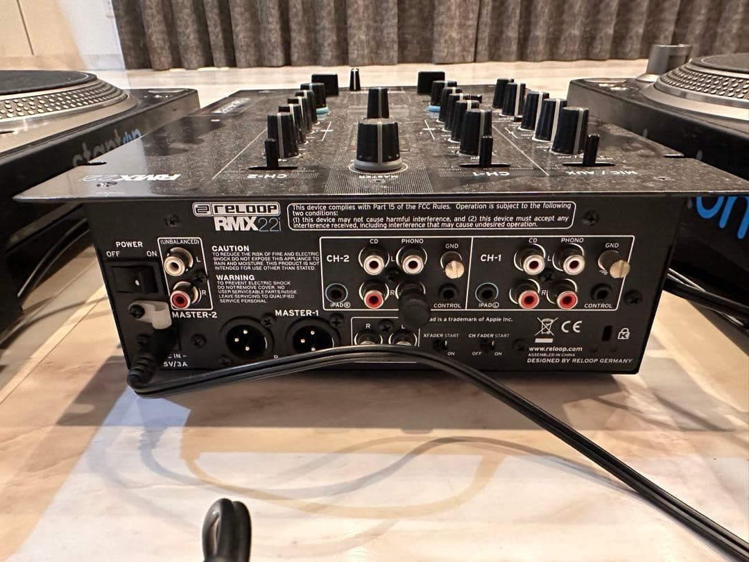 T*s様 【最安値】DJセット　ターンテーブルDJミキサー　2台セット　dj 趣