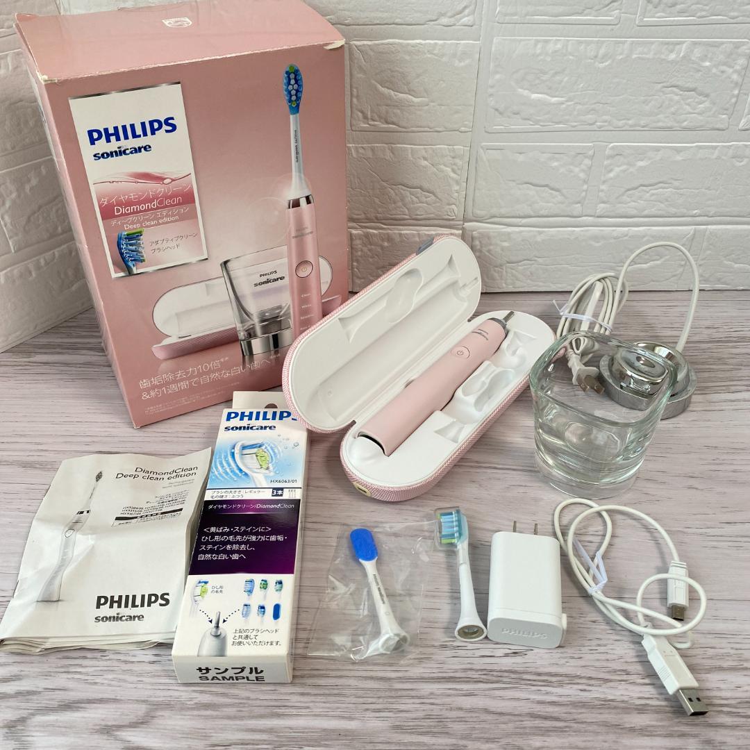◆PHILIPS Sonicare ダイヤモンドクリーン 電動歯ブラシ セット