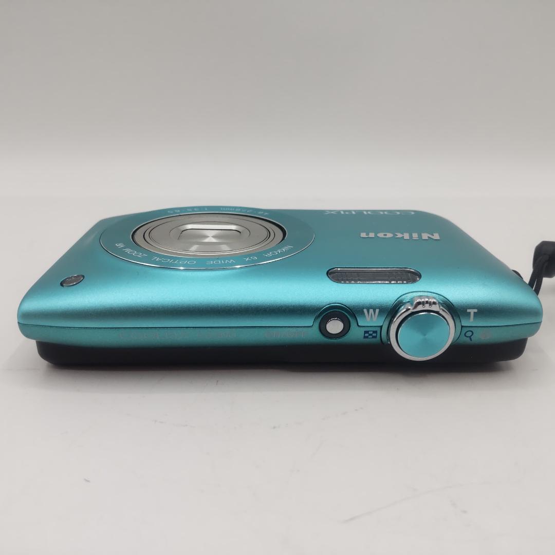 ★美品★ ニコン Nikon COOLPIX S3300 グリーン SDカード付