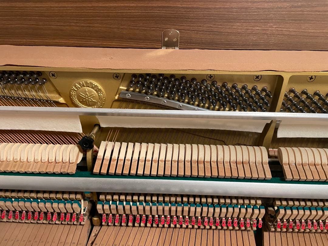 YAMAHA アップライトピアノ MC108C ブラウン