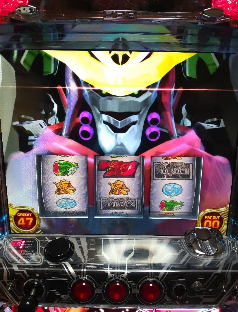 パチスロ 創聖のアクエリオンII 不要機付き パチスロ実機