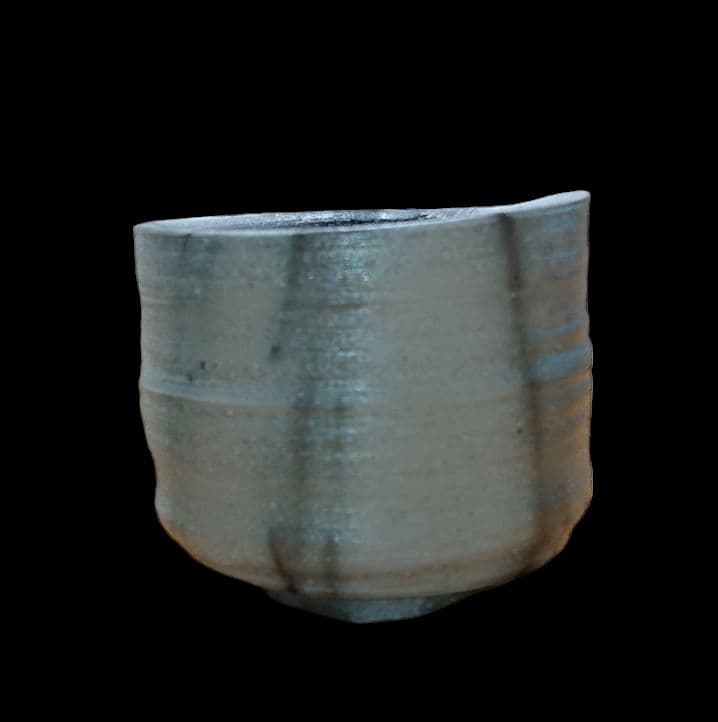 浦上善次 青備前 酒盃 ぐい呑