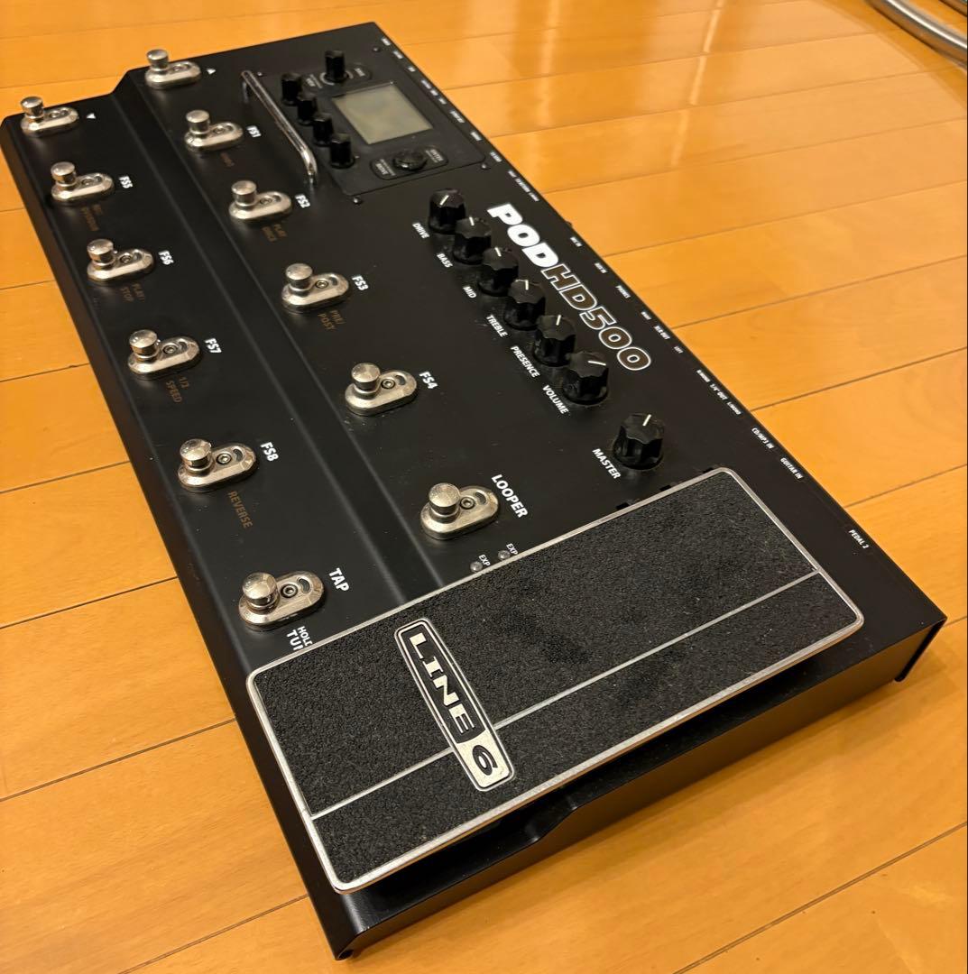 LINE 6 POD HD500 ギターエフェクター　ソフトケース付き