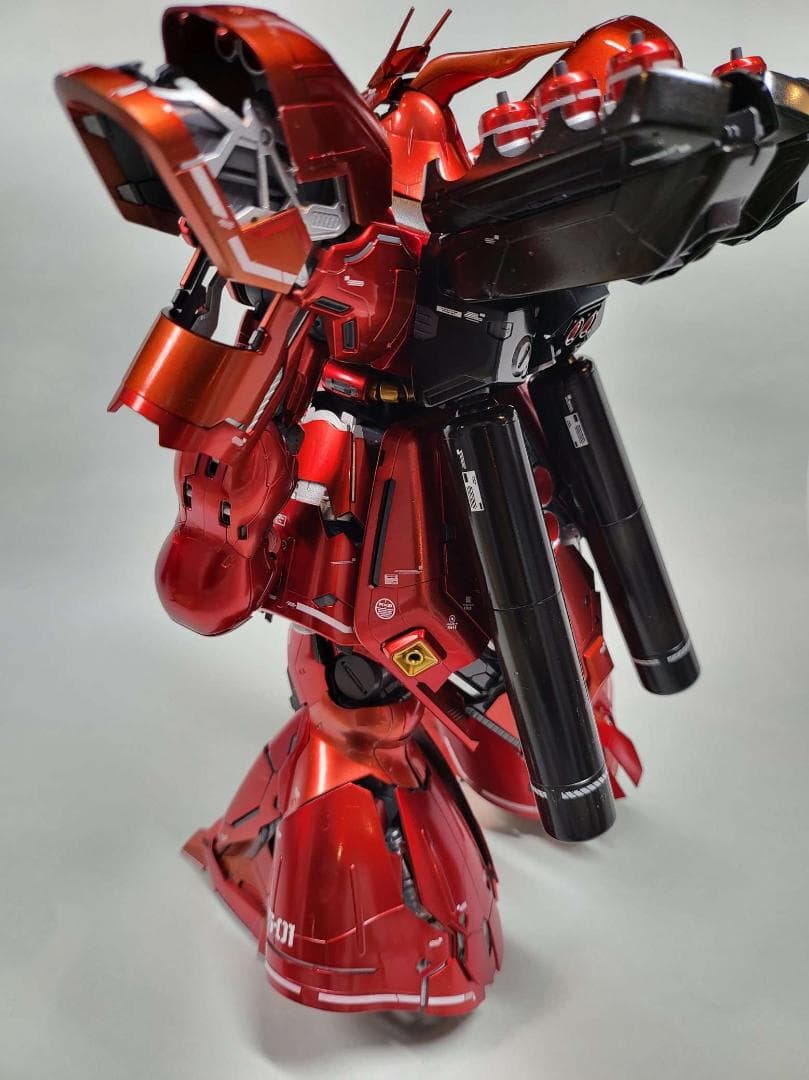 【塗装済み　ガンプラ　完成品】MG  1/100　サザビー　キャンディー塗装