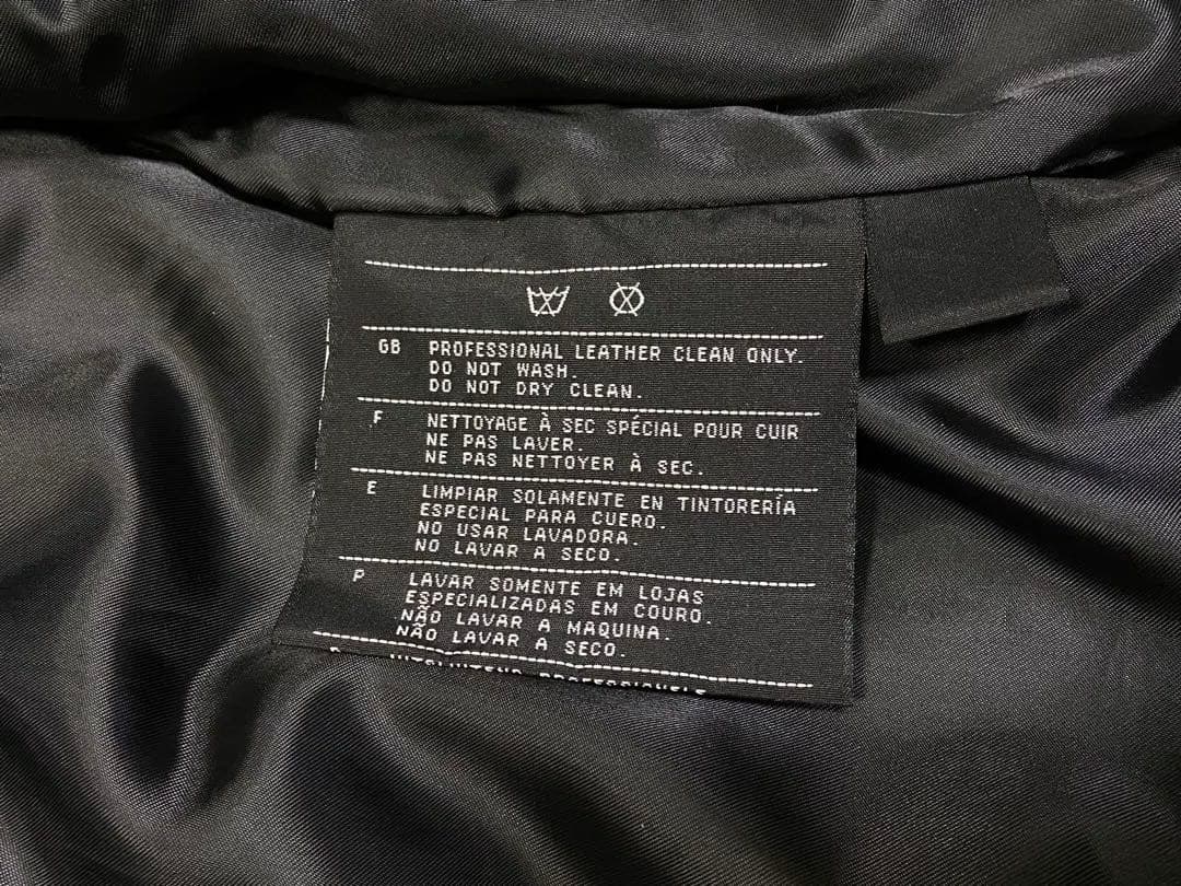 TA様 ハーレーダビッドソン シングル ライダース レザージャケット 両面刺繍