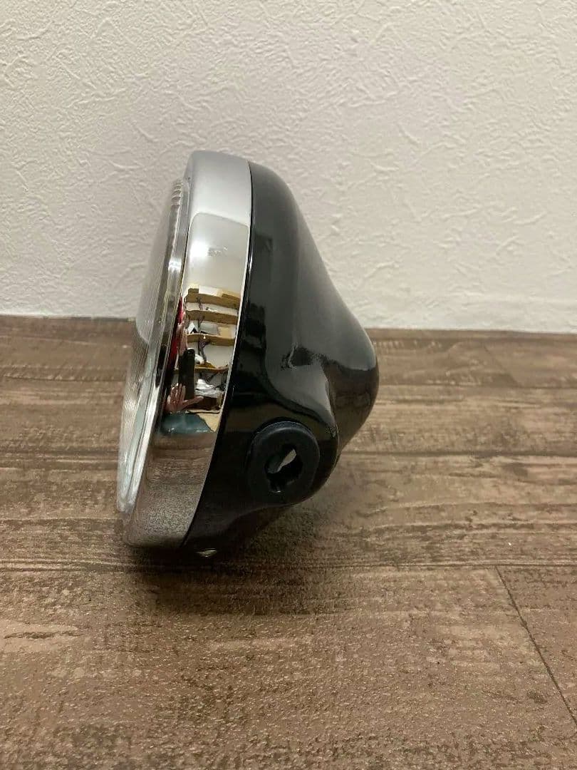 シビエタイプヘッドライト200パイクリアレンズ/黒ケ−ス