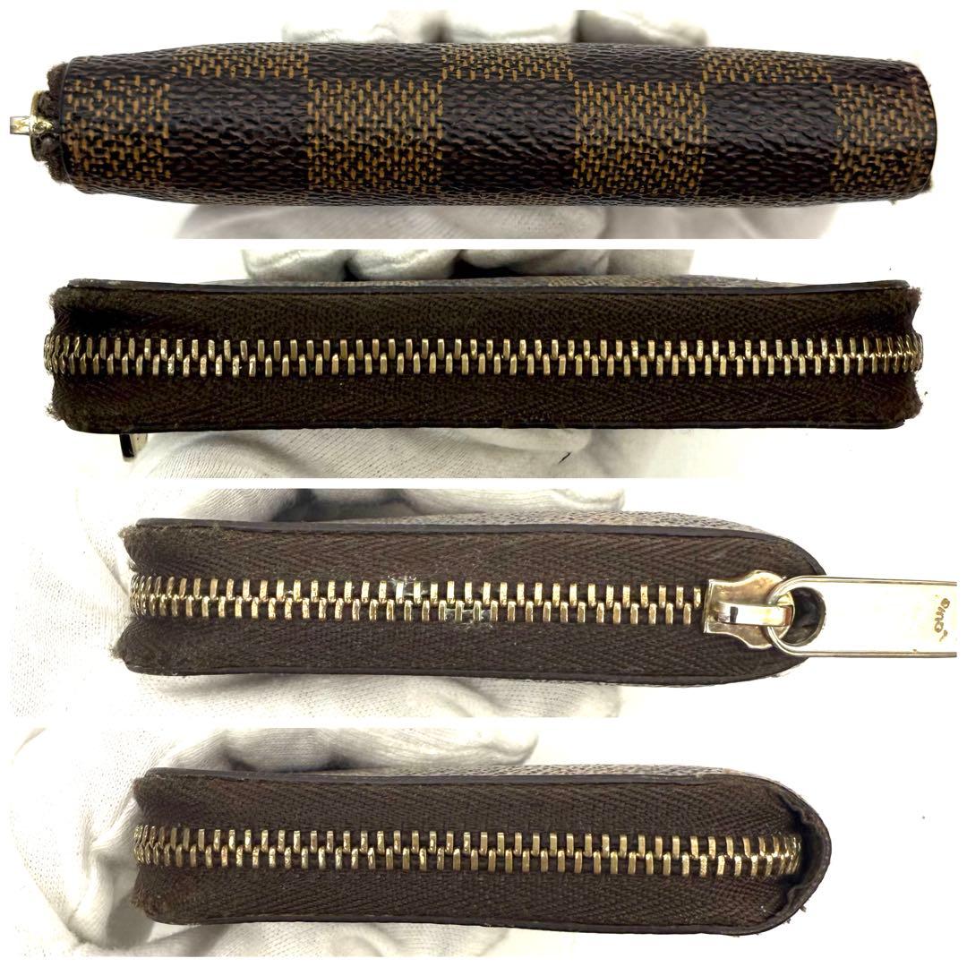 【極上美品】ルイヴィトン ダミエ エベヌ ジッピーパース 小銭入れ