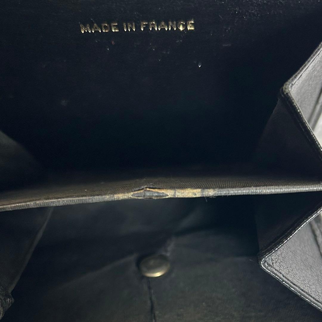 最終値下げ！CHANEL ブラック 二つ折り財布　ココマーク
