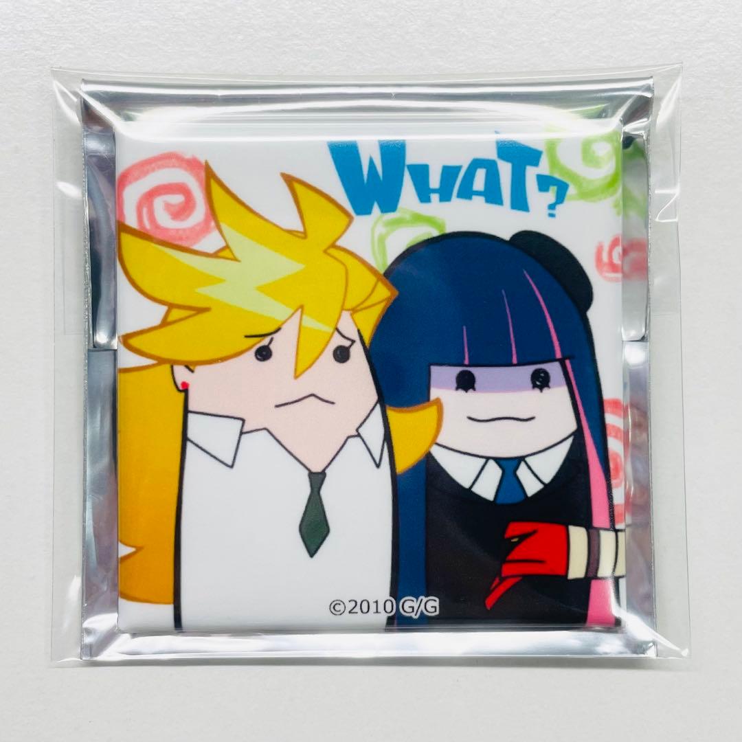 パンティ&ストッキングwithガーターベルト スクエア型缶バッジ ④