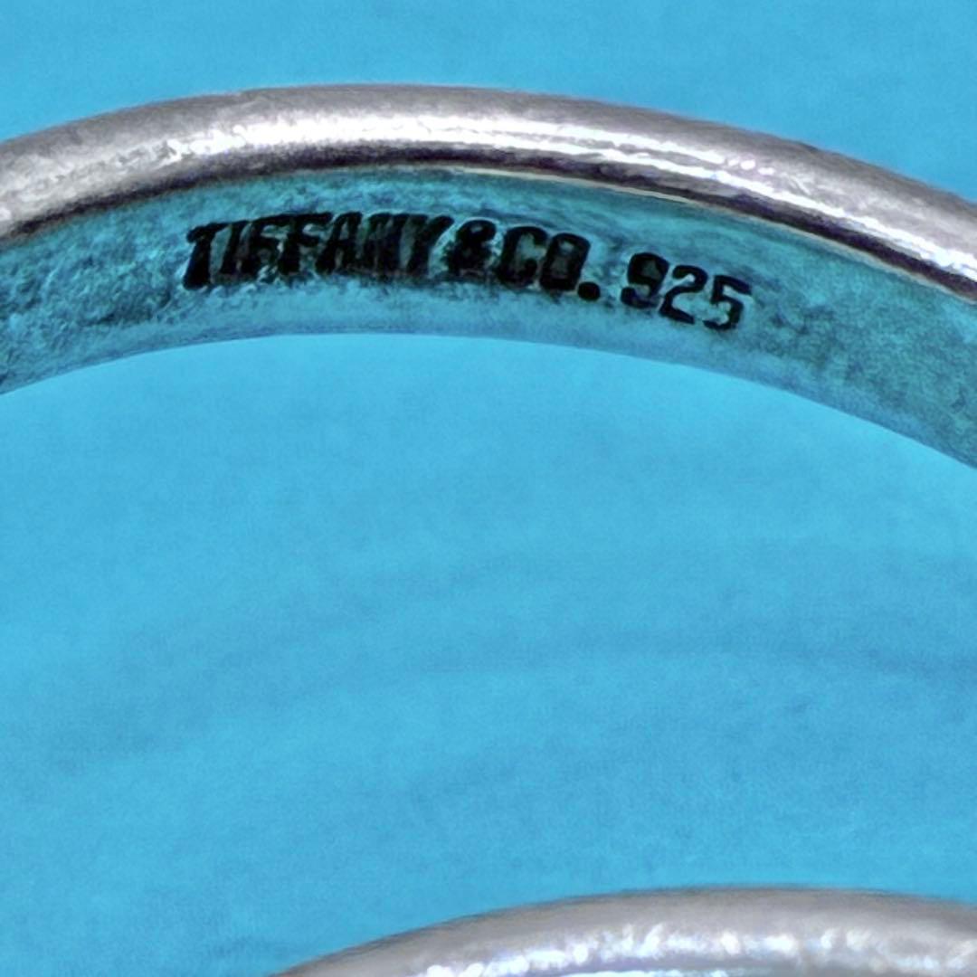 【美品】ティファニー 11号 トリニティリング 3連 シルバー925 指輪