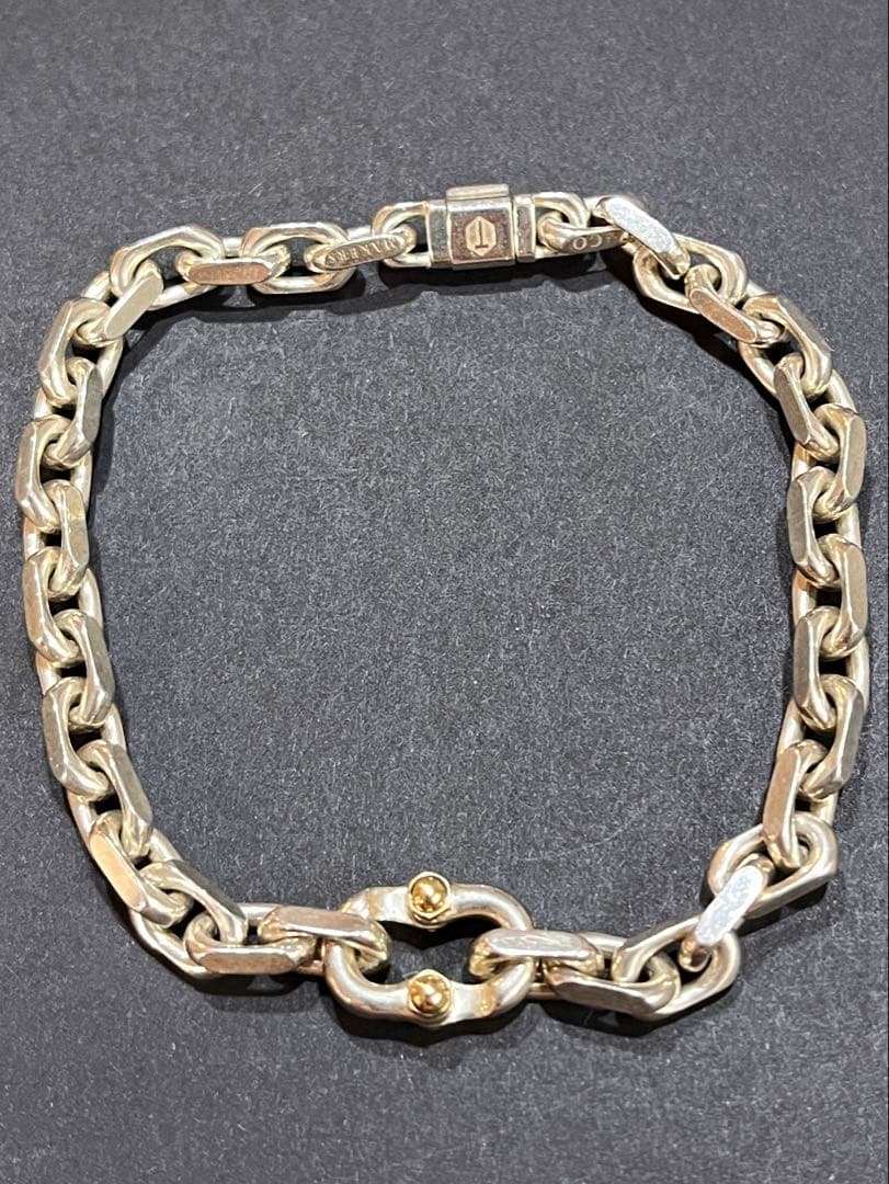 Tiffany&Co. ティファニー　メーカーズ　ナロー　チェーン　ブレスレット