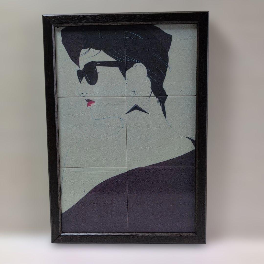 アンティーク　タイルアート　　　　　　モダンアート