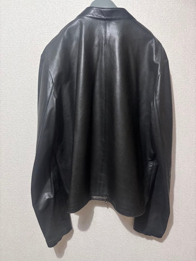 クロムハーツChrome Heartsオールドシングルライダースレザージャケット