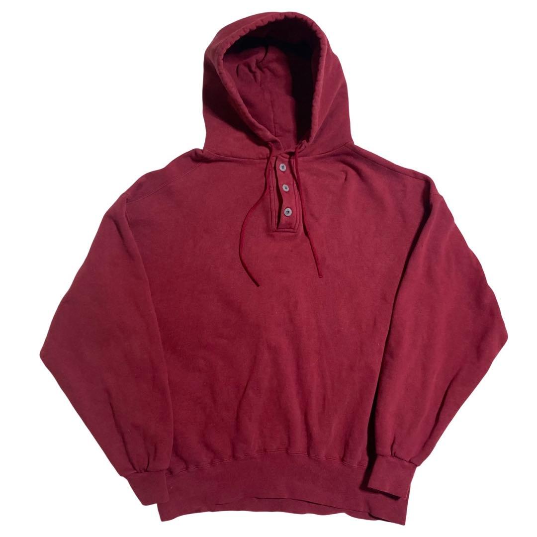 ラッセル 90s USA製 スウェット ヘンリーネック フーディー パーカー