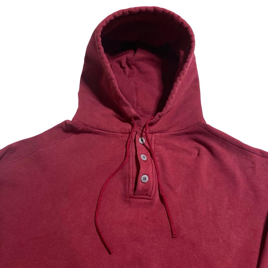 ラッセル 90s USA製 スウェット ヘンリーネック フーディー パーカー