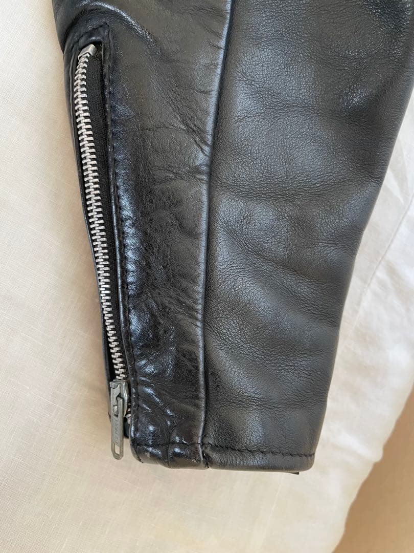 【説明文必読！】【訳あり特価！】Schott シングルライダース　size:40