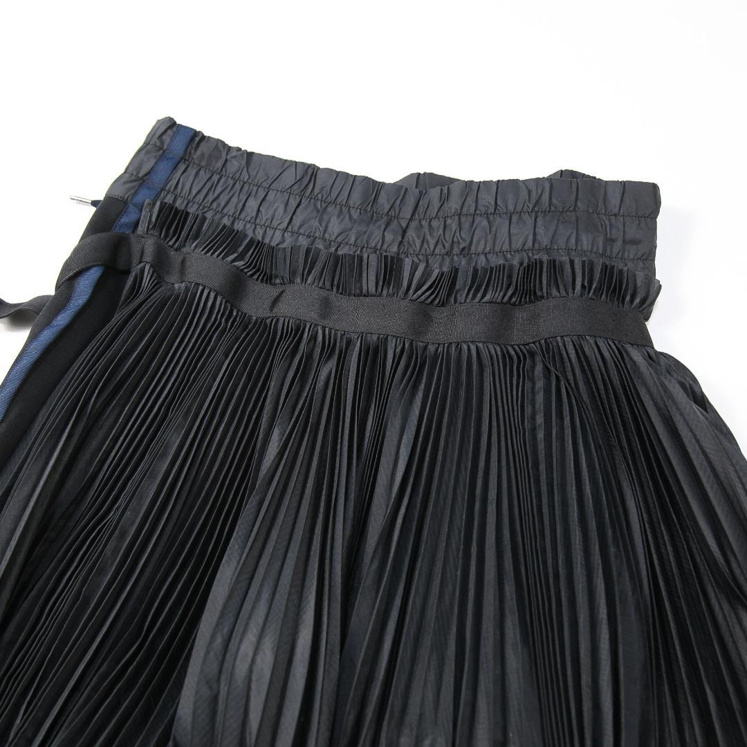 美品 NikeLab x sacai プリーツ ラップ スコート XS ブラック