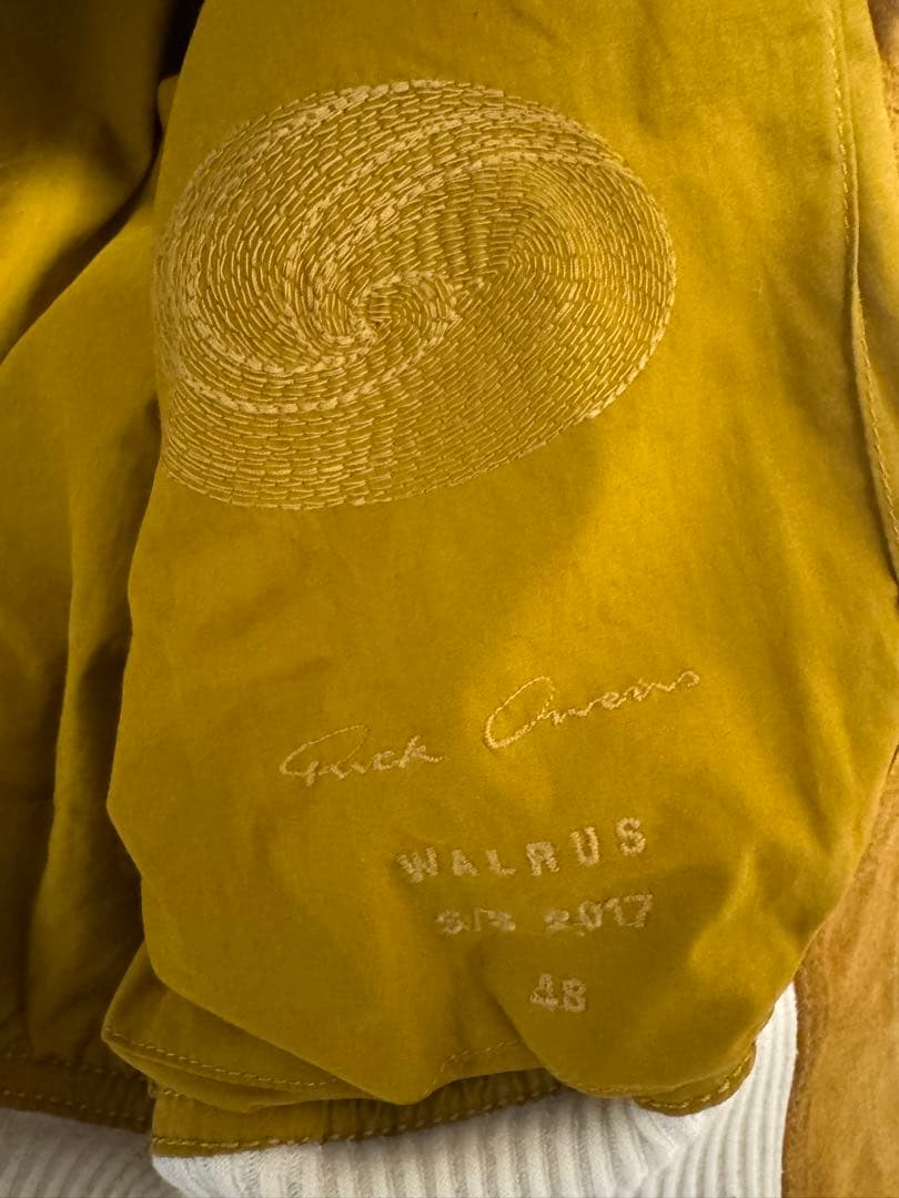 Rick Owens 17ss WALRUS レザークロップドジャケット