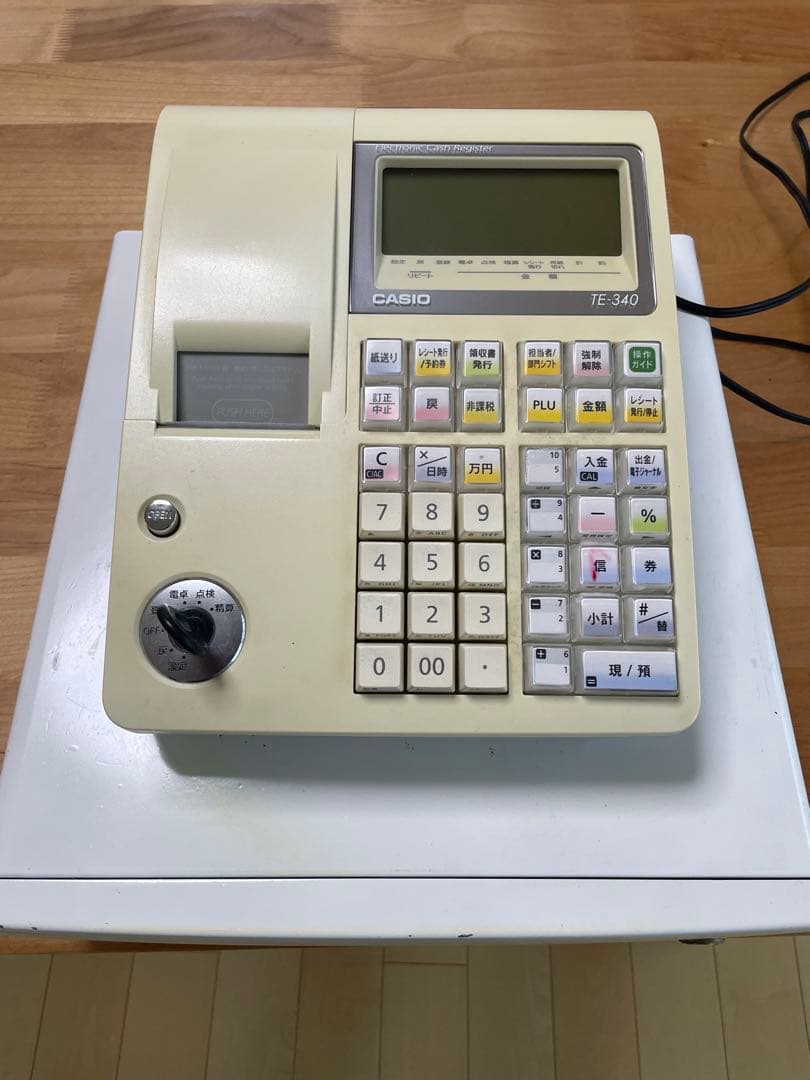CASIO TE-340 電子レジスター