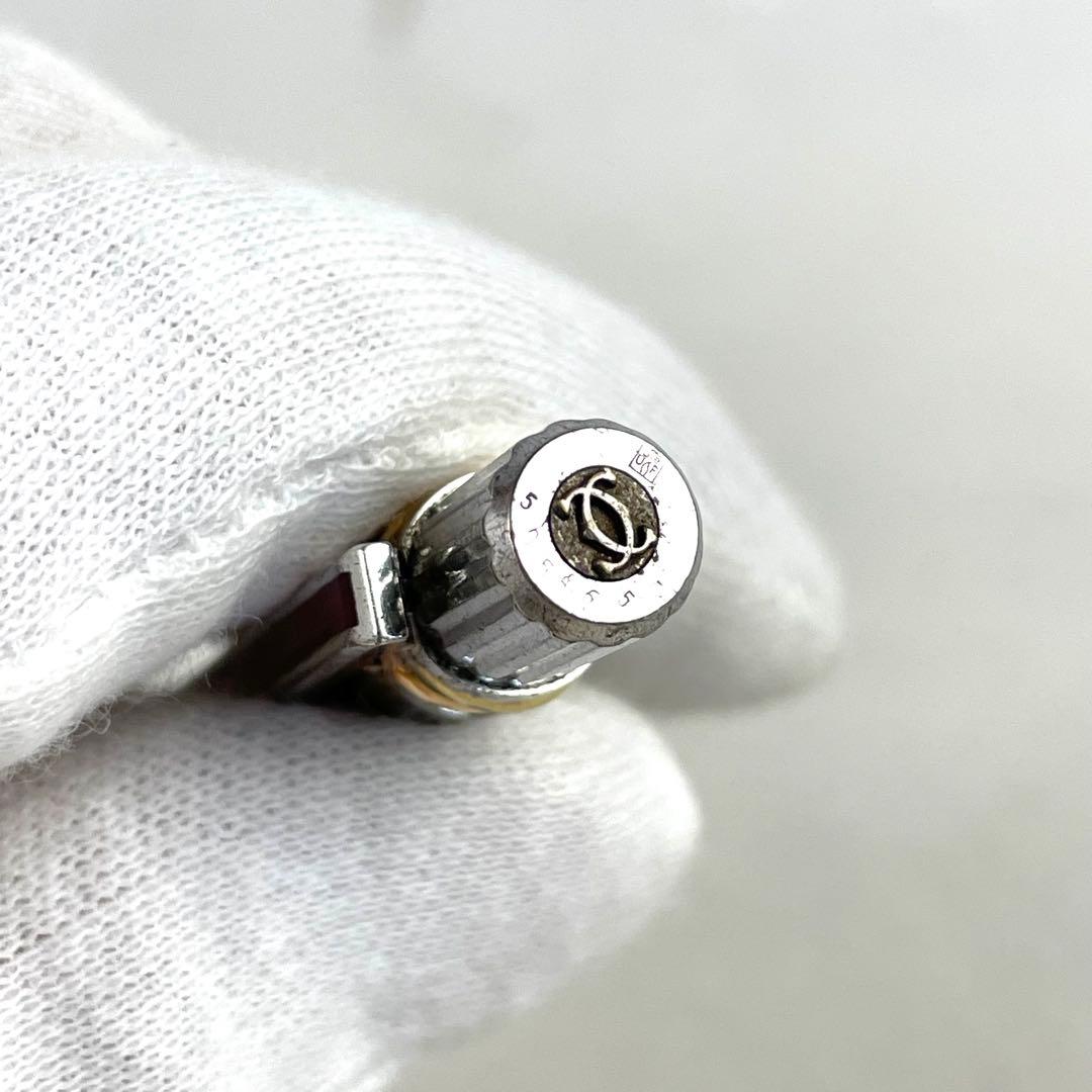 Cartier カルティエ ボールペン トリニティ シルバー 筆記用具