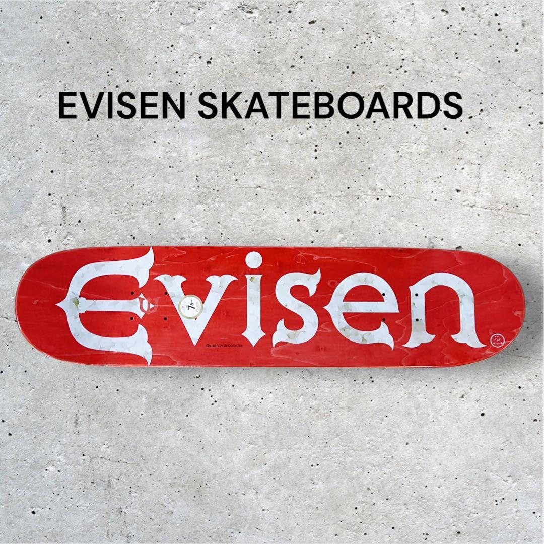 新品 EVISEN SKATEBOARDS EVI-LOGO SUSHI 7.8