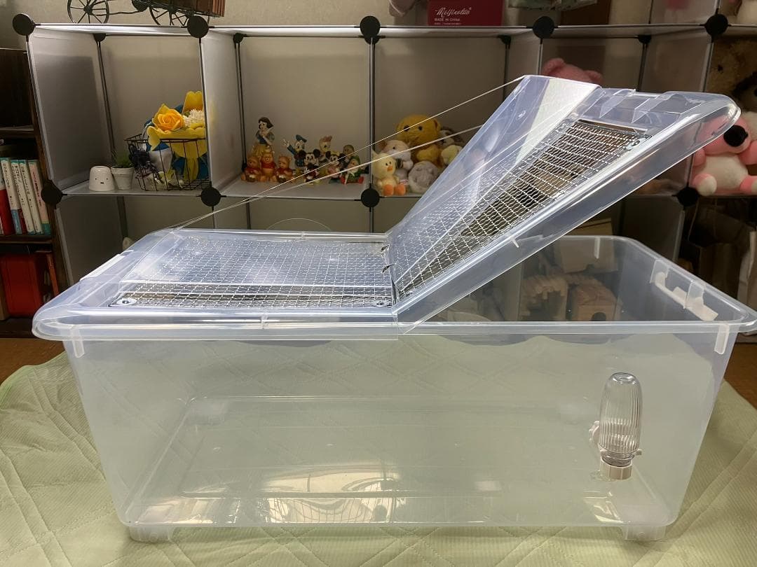 ②【お得2個セット】広い大きい快適なハムスター　ケージ　ゲージ【DIY】給水器付