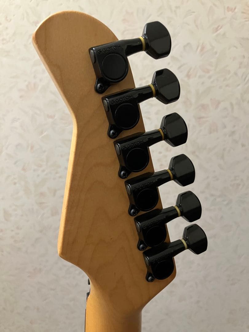 FERNANDES フェルナンデス ブラックGOTOHペグ 純正ケース 整備済