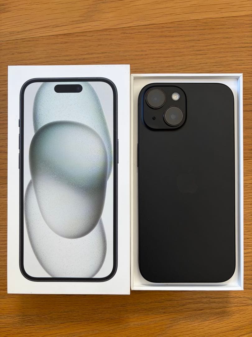 iPhone15 本体 128GB ブラック 黒 SIMフリー バッテリー85%