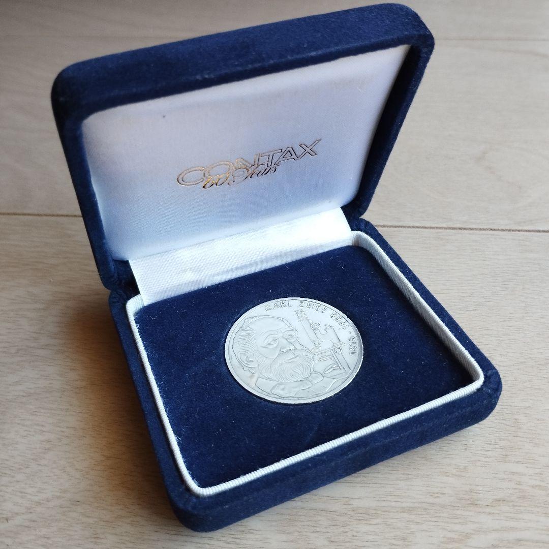 コンタックス　CONTAX　60周年記念銀貨　ケース付き