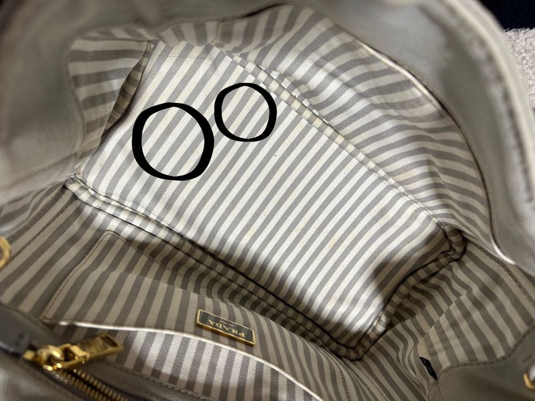 PRADA カナパ ショルダーバッグ 2WAY プラダ ハンドバッグ