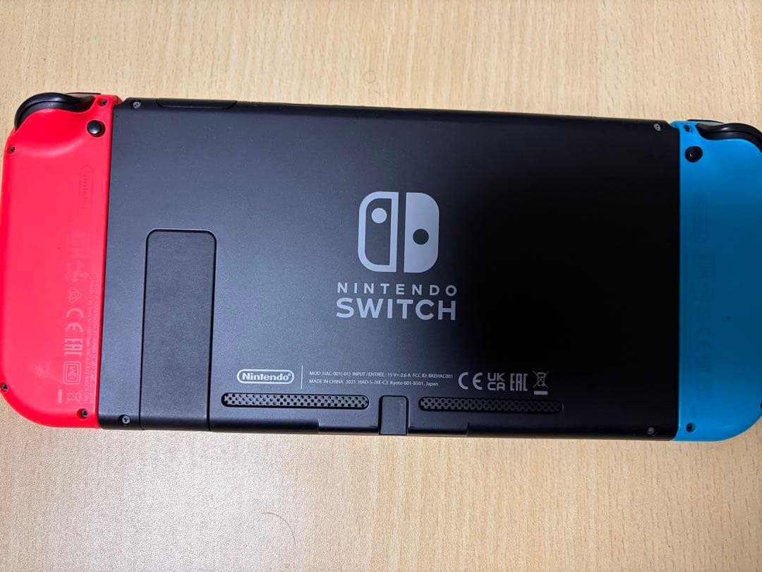 Nintendo Switch 本体 青/赤 付属品付き　箱無し