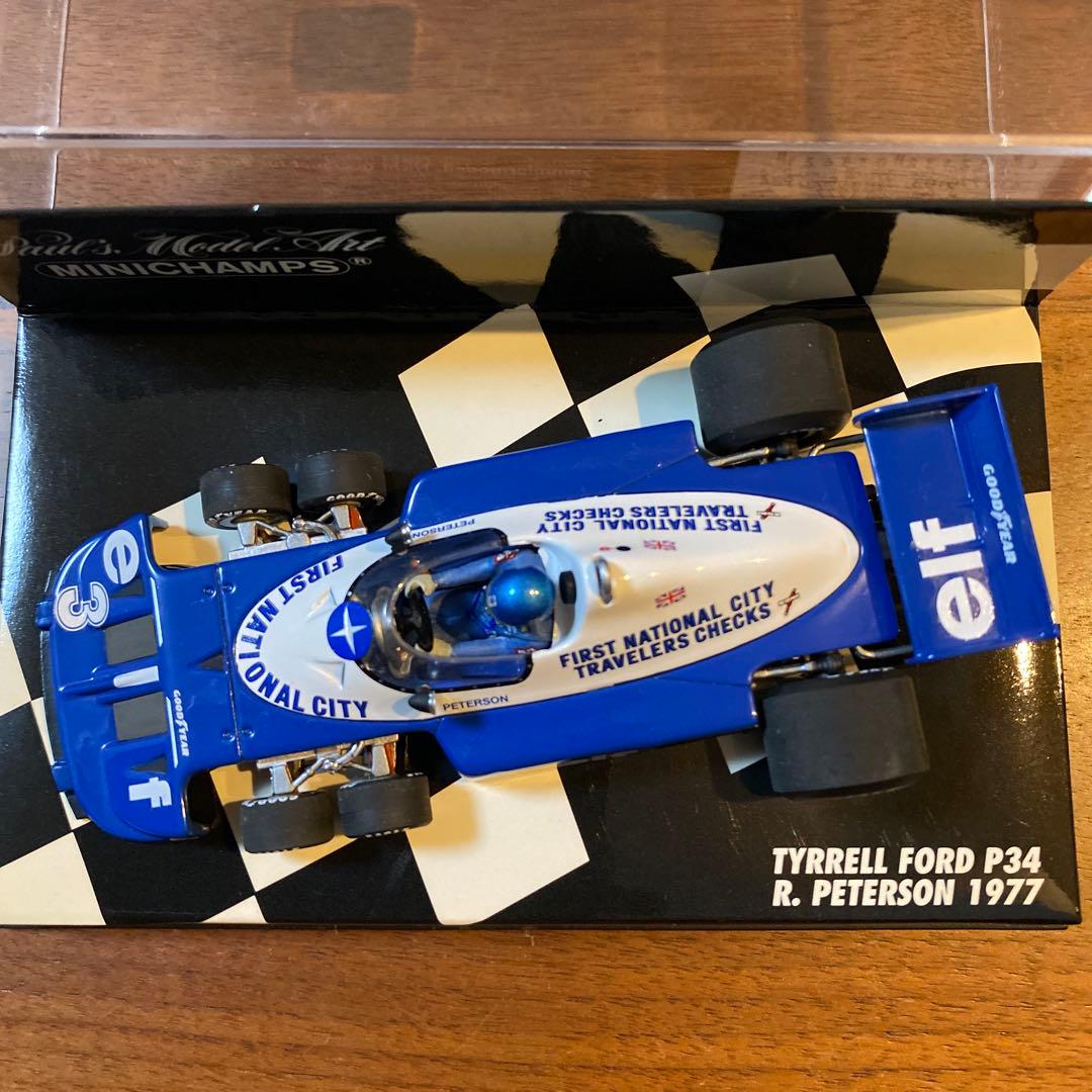 ロニー・ピーターソン ティレル フォード P34 6輪車 1977年 ／ F1
