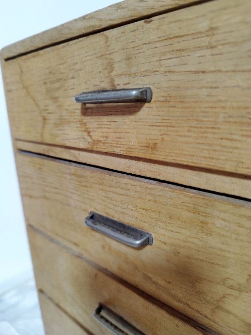 【古道具】古引き出し アンティーク 5段 引き出し 木製 ミニタンス