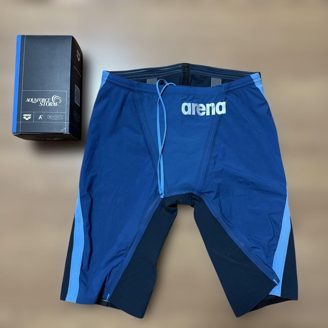アリーナ【競泳水着｜アクアフォースストームCP】レーシングスパッツ｜公式大会可