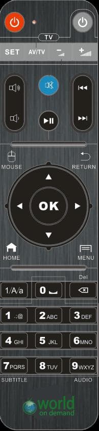 その他 LIVE TV - WORLD ON DEMAND STB