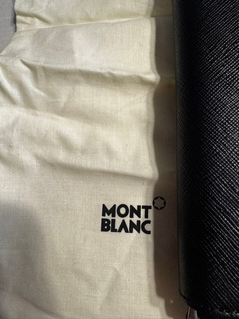 モンブラン　mont blanc ジップ式ペンポーチ サルトリアルレザー 5本用