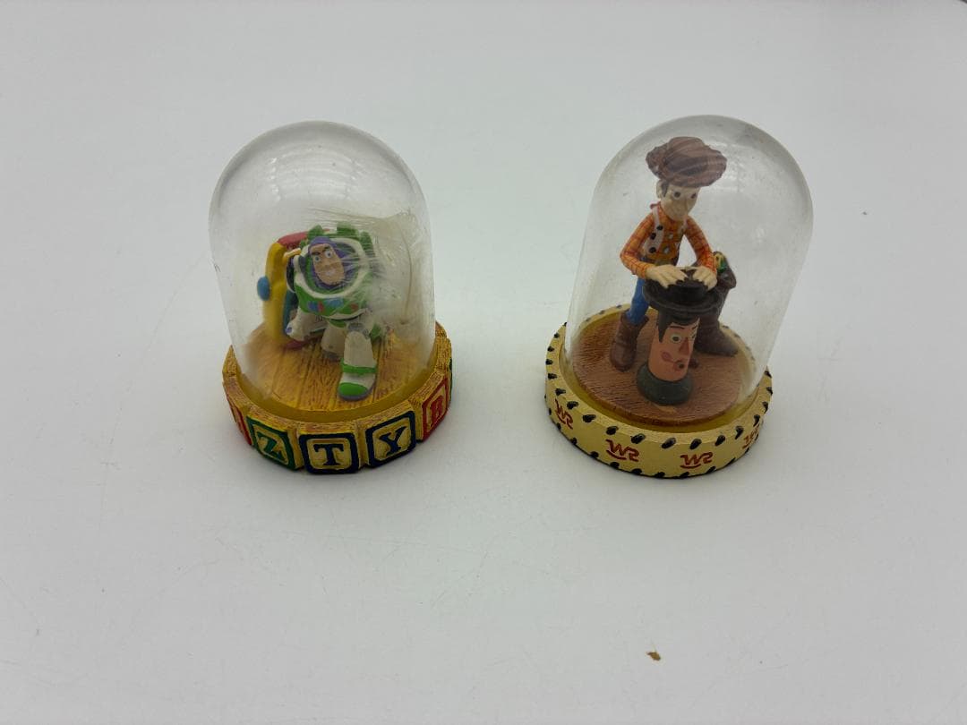 B536-058 トイストーリー ウッディ バズ フィギア ドームヴィネット