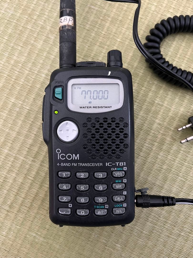 ICOM IC-T81 ４バンド ハンディ機 トランシーバー