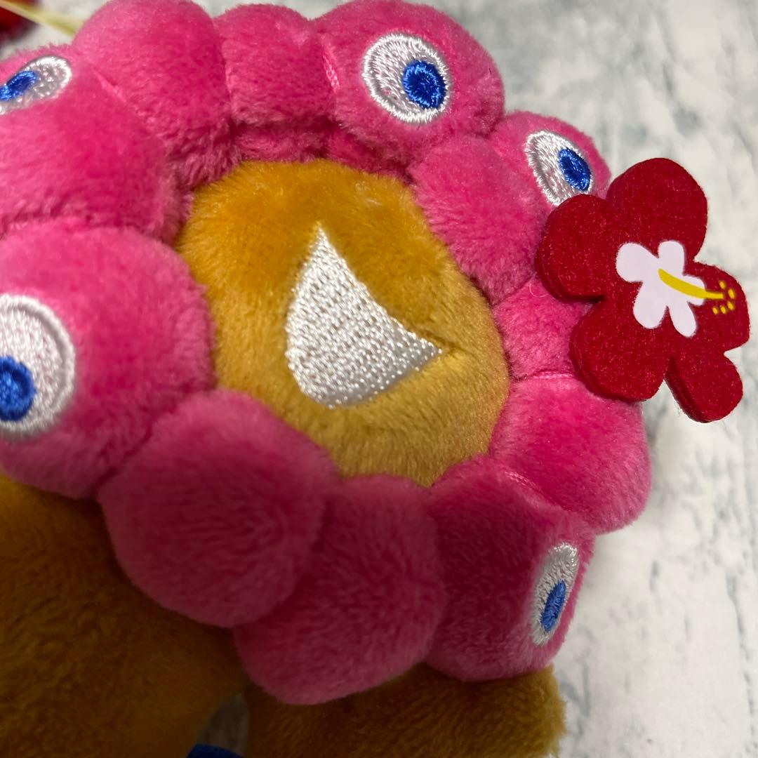 万博　ミャクミャク　ボールチェーンマスコット　日焼け　ハイビスカス　サングラス