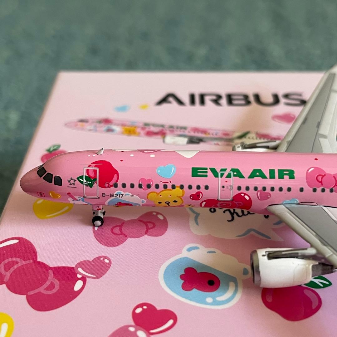 EVA AIR A321-200 エバー航空 ハローキティ Kitty ph