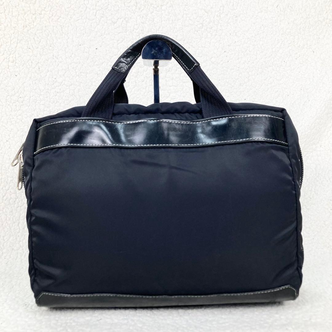 【美品】JIB ２WAY ビジネスバッグ ナイロンレザー 黒 A4 PC