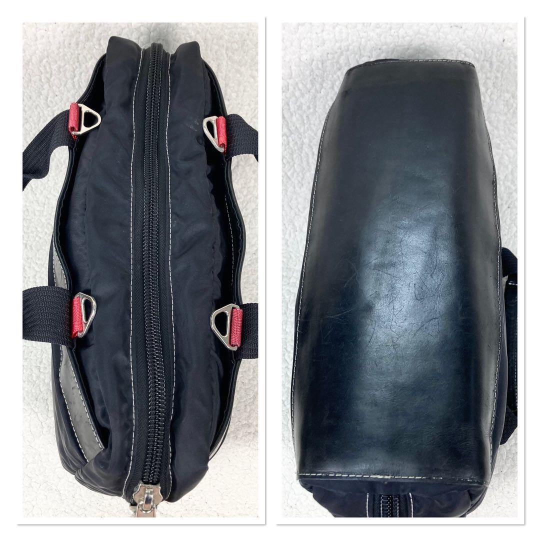 【美品】JIB ２WAY ビジネスバッグ ナイロンレザー 黒 A4 PC