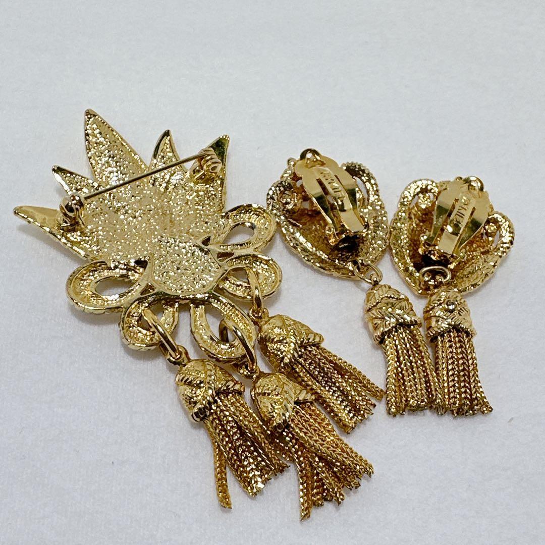 SONIA RYKIEL ソニアリキエル ブローチ イヤリング 2点 まとめ