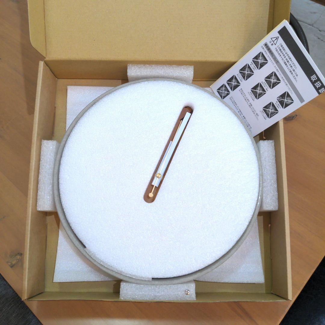 【新品】 インターフォルム コンクレト 掛け時計 CL-4062