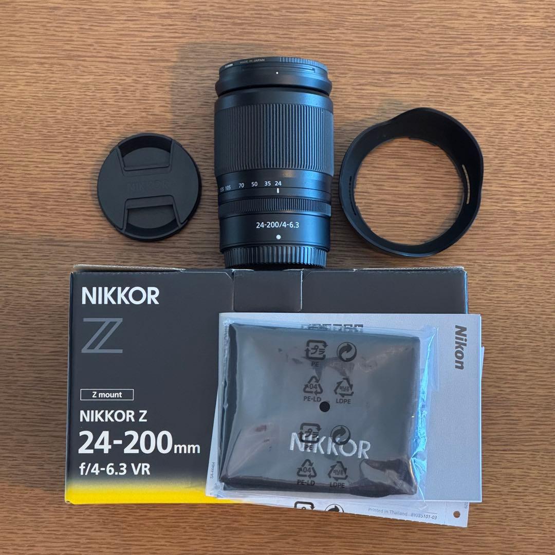 NIKKOR Z 24-200mm f/4-6.3 VR +レンズフィルター